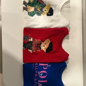 Ralph Lauren Bear Graphic Tees Set
